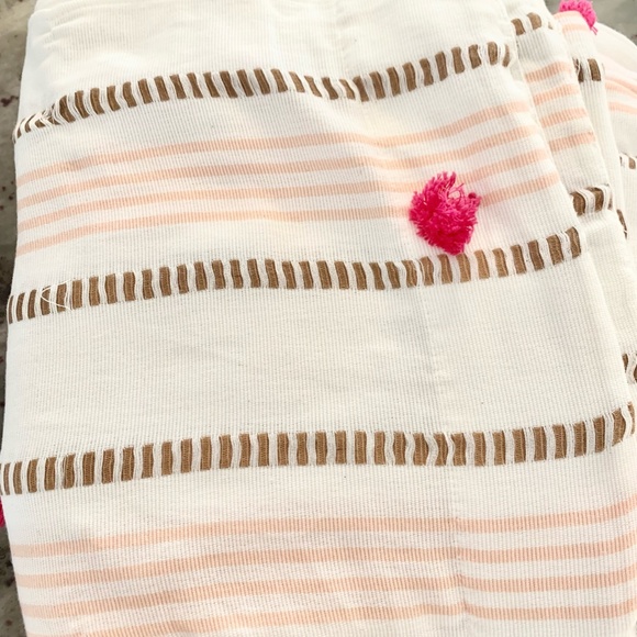 2 Anthropologie tasseled Nara curtains - Picture 3 of 3